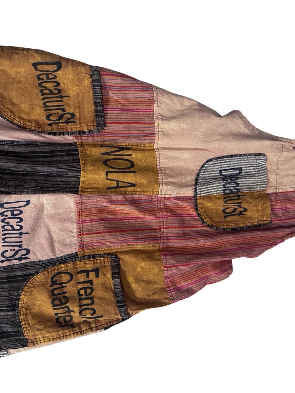 Rising International Patchwork New Orleans Graphic Jumpsuit - Picture 4 of 11